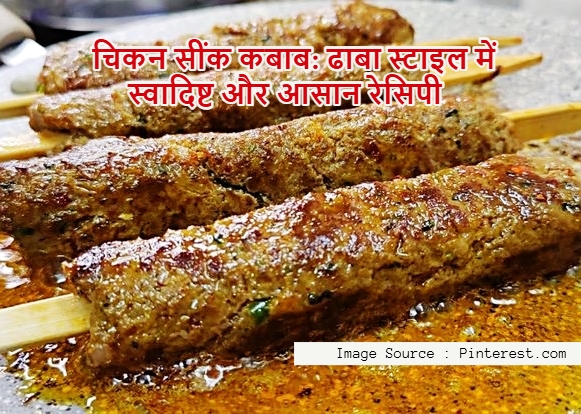 चिकन सींक कबाब